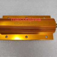 AS01 Resistor 100watt 100 ohm heatsink 5x10cm
