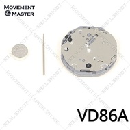 Tianmadu VD86A Quartz Movement New Original VD86 Movement 5Hands 2/6/10 Small Second Watch Movement 