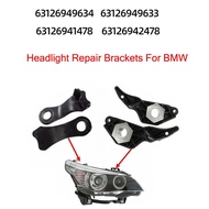 【JOLL HOT】4X Right+Left Headlight Repair Brackets for BMW E60 E61 525i for 530i 540i 545i 550i