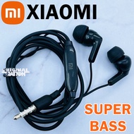 Xiaomi XM-325 Hitam Headset Super Bass For Xiaomi Redmi 9 7A 9A Note 9 Poco M3 Note 9 Pro Note 10 N