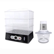 🔥Free Gift🔥🔥 Nakada 3-Tier Jumbo Food Steamer 2.0