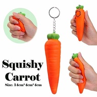 OSAYES 14cm Squishy Jumbo Cartoon Carrot RABIT Favor Scented Cream Slow Rising Squeeze Stress Rel...