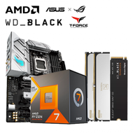 【重磅價】AMD【8核】Ryzen7 7800X3D+華碩 ROG STRIX B650-A GAMING WIFI+十銓 T-CREATE EXPERT DDR5-6000 16G*2(白)+WD_BLACK SN850X 1TB