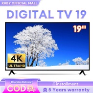 Digital TV Android TV 19 Inch Murah Netflix YouTube TV 4K LED WIFI UHD  Television Dolby Audio 5 Yea