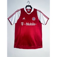 #BM 03-04 Home Retro Soccer Jersey Football #Ballack