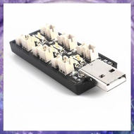 (Y W Z H)1S LiPo Battery USB Charging Adapter 3.8V/4.35V 6CH Micro-JST 1.25 JST-PH 2.0 MCX MCPX Lipo
