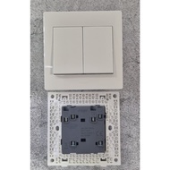 HAGER MUSE 2G 2W SWITCH - WGML122