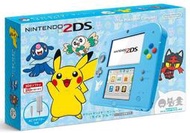 {哈帝電玩}~Nintendo 2DS 全新皮卡丘 御三家 限定紀念版主機 日規機 收藏品釋出 全新沒用過~