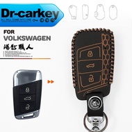 Volkswagen Leather Case vw POLO GOLF TIGUAN Key Genuine Smart