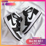 Jd pan.da Sneakers High Top In Black White For Men And Women Super hot Easy Matching 2021 Shopeee