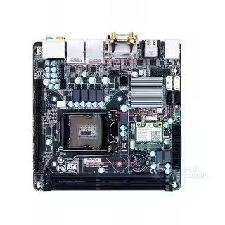 For Gigabyte B75N H77N 1155 ITX mini main board 17 * 17 dual Gigabit network interface card