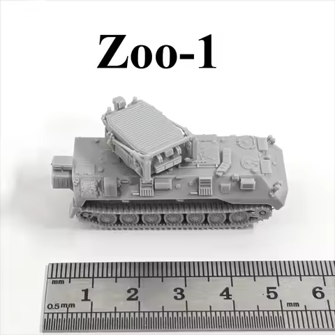 Soviet Zoo-1 Counter-Battery System,3D Printed,1/144 Scale Mini Tank Model,Resin,Paintable