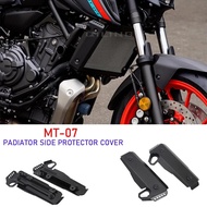 For YAMAHA  MT-07 MT07 FZ-07 FZ07 MT FZ 07 2018 2019 2020 2021 Cover Guard Protector Side Radiator G