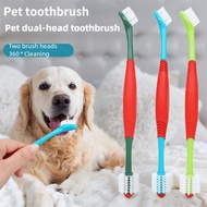 Pet Toothbrush Double-Headed Dog Oral Cleaning Dog Toothbrush 360 Degree Toothbrush Pet Supplies