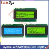 LCD2004 LCD Display Monitor 2004 20X4 5V Karakter Biru Lampu Latar Layar LCD2004 LED Biru/Kuning Hij