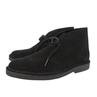 近新 Clarks Desert Boots II，UK4 1/2，絨面革，黑色，尺寸 1370 [二手]