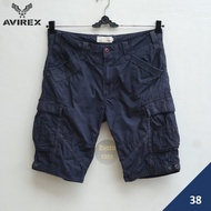 Celana Pendek Avirex Cargo NavyWash 6146048  Size 38