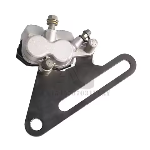 Motorcycle 15mm Dual Piston Rear Hydraulic Brake Caliper Bracket for 125cc 140cc TTR250 CRF70 XR Pit