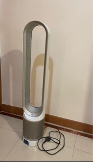 (二手正版) Dyson Pure Cool™ 空氣清新機風扇TP00 (銀白色) 無葉 高身