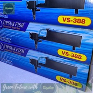 Aquarium Pump Trough 388 25W - Aquarium Water Filter Trough and Pump Set - With filter cotton