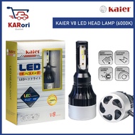KAIER V8 LED HEAD LAMP H4 /H1/ H3/H7/H1/H8/9006/880/881 (6000K) - 2 PCS
