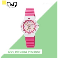 Q&Q VR19J012Y Children's Watch - White Pink