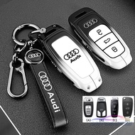 Car Key Case Key Holder for Audi A1 A3 A4 A5 A6 A7 A8 C7 TT Audi A6L B9 C8 A8L E-tron Audi Quattro Q