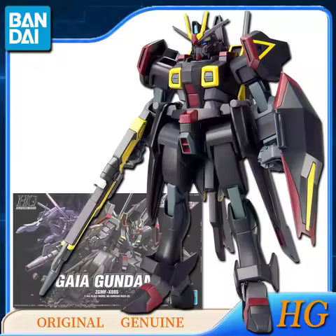 Bandai Original Genuine HG GAIA GUNDAM ZGMF-X88S Anime Action Figures Toys for Boys Girls Kids Gift 