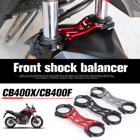 Front Fork Brace Balance Shock Absorber Damper Brace Balanced Device For Honda CB400X CB400F Motorcy