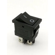 5pcs/lot   13x19 mm  KCD SPST 4PIN Snap-in on off switch Position Snap Boat Rocker Switch 6A/250V Hi