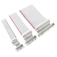 1pcs 2.54mm Pitch DC3 IDC FC Female To Male 10/14/16/20/26/30/34/40/50/64 Pin Connector Flat Ribbon 