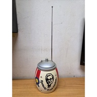 vintage 90s KFC original FM radio, used