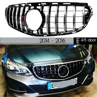 W212 Grill, Black & Silver Front Grille for Mercedes Benz E Class 4-Door Saloon W212 & 5-Door Estate