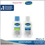 CETAPHIL PRO AD Derma Wash & Moisturizer 29ml Kit, For Eczema Prone Skin [Soothes Dry, Itchy, Irrita