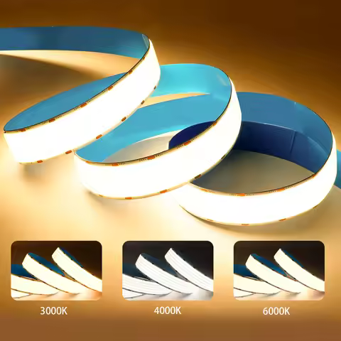 Ultra Bright COB LED Strip 1600LEDs/m 3000K 4000K 6500K High Density Flexible Dimmable Led Light 430