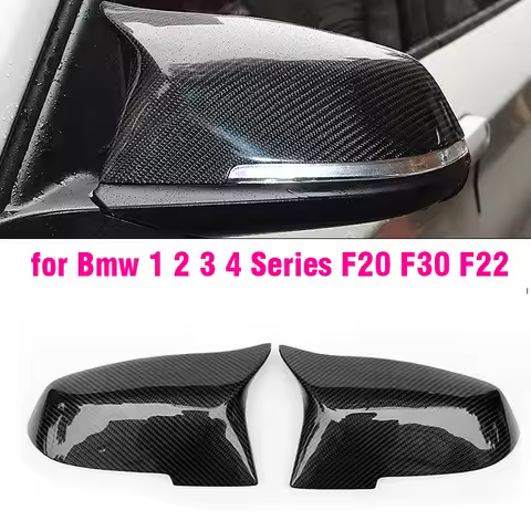 Rearview Mirror Covers for Bmw 1 2 3 4 Series F20 F30 116i 118i 120i 125i 130i 320i 328i 330i Rear-V