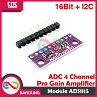 Module 16BIT I2C ADS1115 ADC 4channel WITH PRO GAIN AMPLIFIER ARDUINO