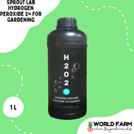 Sprout Lab Hydrogen Peroxide 3% Concentrate (1L) for Gardening / Household Cleaning