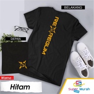 kaos atasan rrq baru , kaos gaming mobile legend , kaos fans rrq hoshi