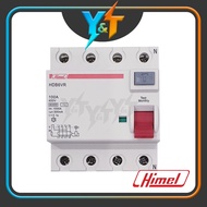 HIMEL 4P 100A ELCB HDB6VR4100 300MA, 100MA