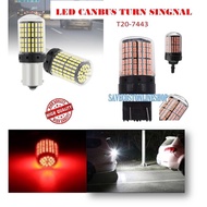 Super Bright Signal LED 1156 7440 144SMD LED CANBUS LED 7440 Turn Signal Lampu Signal Brake light 74