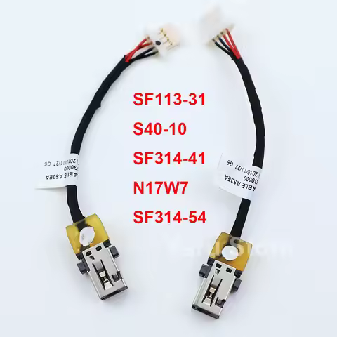 NEW Laptop DC Power Jack With Cable For ACER SF113-31 S40-10 N17W7 SF314-54 N17P2 DC Connector Lapto