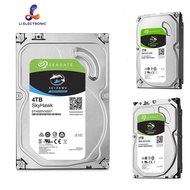 Seagate 1TB - 2TB -3TB- 4TB ฮาร์ดดิสก์ กล้องวงจรปิด เดสก์ท็อปฮาร์ดดิสก์ภายใน 5900 RPM SATA 6 กิกะไบต์/วินาที 256MB Cache 3.5