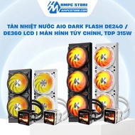 DARK FLASH DE240 / DE360 LCD AIO water cooler | Custom monitor, TDP 315W,