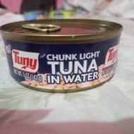 tuny chunk light tuna in water