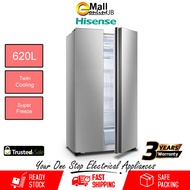 Hisense 620L Side by Side Inverter Refrigerator RS666N4ABNIV | RS666N4ACNIV