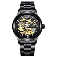 FNGEEN 6018 Mekanik Otomatis Jam Tangan Pria Luxury Stainless Steel Original Anti Air Automatic Watc