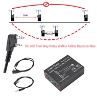 Yinitone RC-408 Two-Way Radio Relay Box with K-Port for Baofeng UV-5R, BF-888S, Kenwood, TYT – Easy 