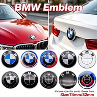 74mm/82mm 2-Pins Car Front Badge Rear Trunk Cover Replacement Emblem for BMW X1 X4 X6 E89 E90 E84 F2