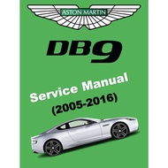 ASTON MARTIN DB9 (2005-2016) SERVICE WORKSHOP MANUAL